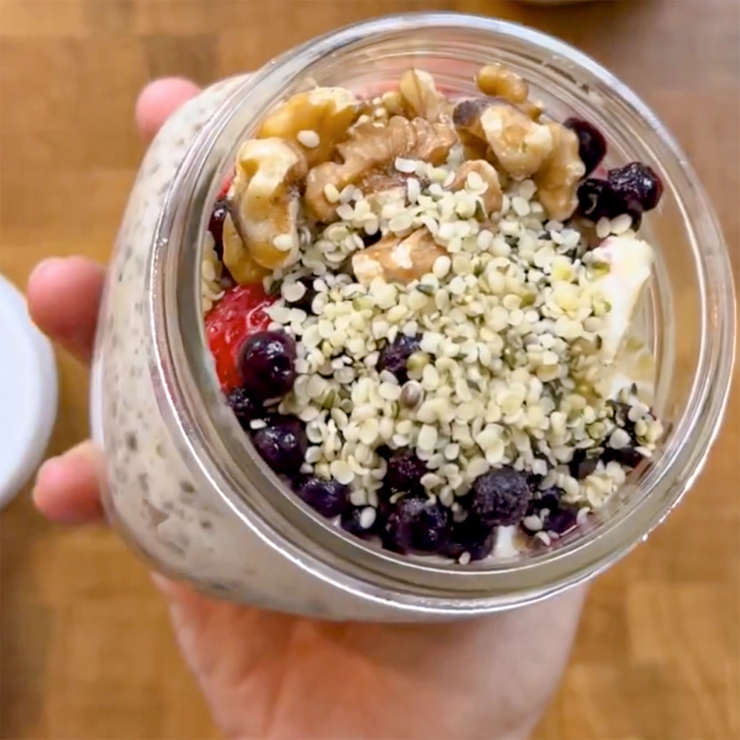 Overnight Quinoa Power Breakfast Brain healthy Recipe